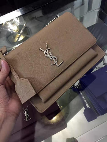 ysl medium sunset bag grained leather CohotBag 4856