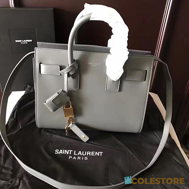 YSL Classic Sac De Jour Baby In Grained Leather 4912 - 1