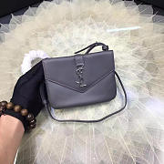 YSL Monogramme Sac Université Gray 4939 - 1