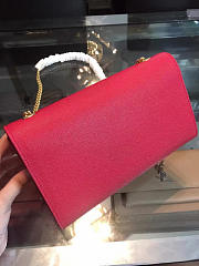 YSL Monogram Kate In Grain De Poudre Embossed Leather 5030 - 4