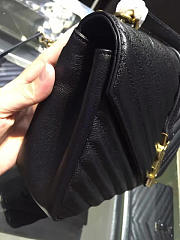YSL Gold Monogram College Black 5093 - 2