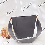 Celine Leather Shoulder Bag Z955 - 4