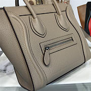Celine Nano Leather Shoulder Bag Z1036 - 6