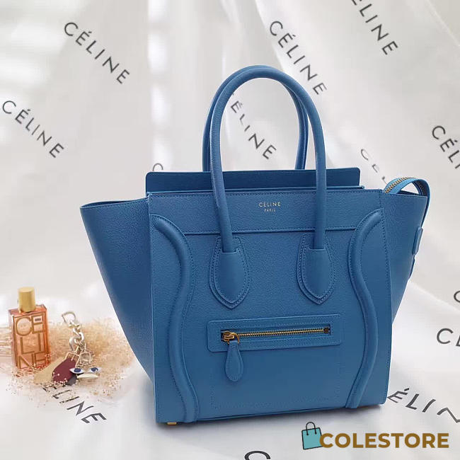 CohotBag celine leather micro luggage z1044 - 1