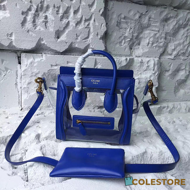 Celine Nano Leather Shoulder Bag Z1228 - 1