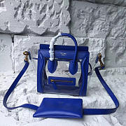 Celine Nano Leather Shoulder Bag Z1228 - 1