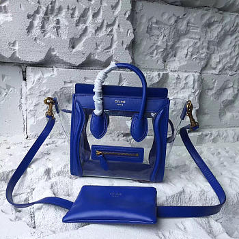 Celine Nano Leather Shoulder Bag Z1228