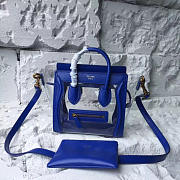 Celine Nano Leather Shoulder Bag Z1228 - 2