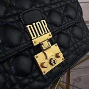 Dioraddict Flap Bag In Black 24cm x 8cm x 16cm - 6