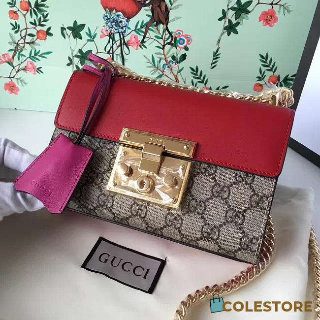 gucci gg leather padlock CohotBag  2163 - 1