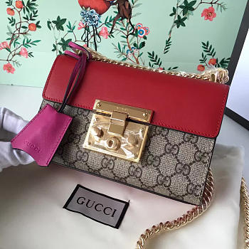 gucci gg leather padlock CohotBag  2163