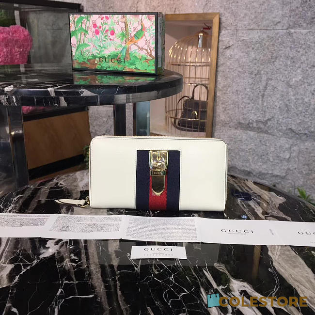 Gucci Wallet White 2509 - 1
