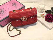 gucci marmont bag red CohotBag 2640 - 6