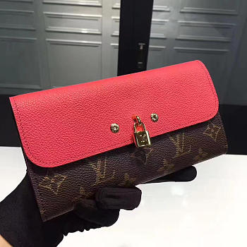 Louis Vuitton Monogram Vunes Wallet Peach Powder 3777