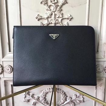 Prada Leather Clutch Bag 4277