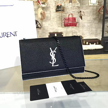 YSL Monogram Kate Grain De Poudre Embossed Leather 4750