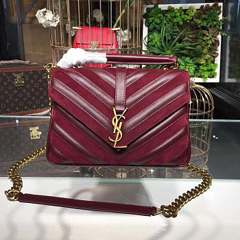 YSL Monogram College Gold 