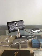YSL Monogram Kate With Leather Tassel 4770 - 2