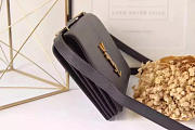 YSL Monogram Small Dylan Shoulder Bag Black - 3