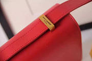 YSL Monogramme Shoulder Bag Red 4859 - 6