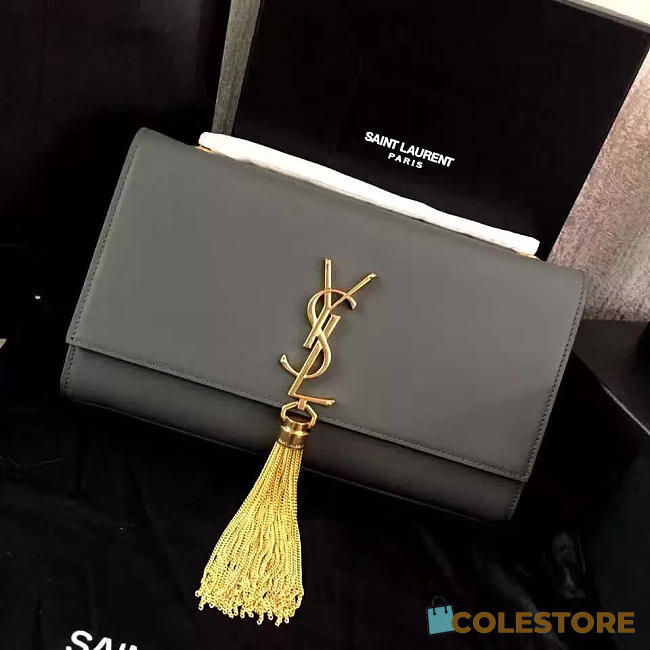 YSL Monogram Kate Bag With Leather Tassel 4984 - 1