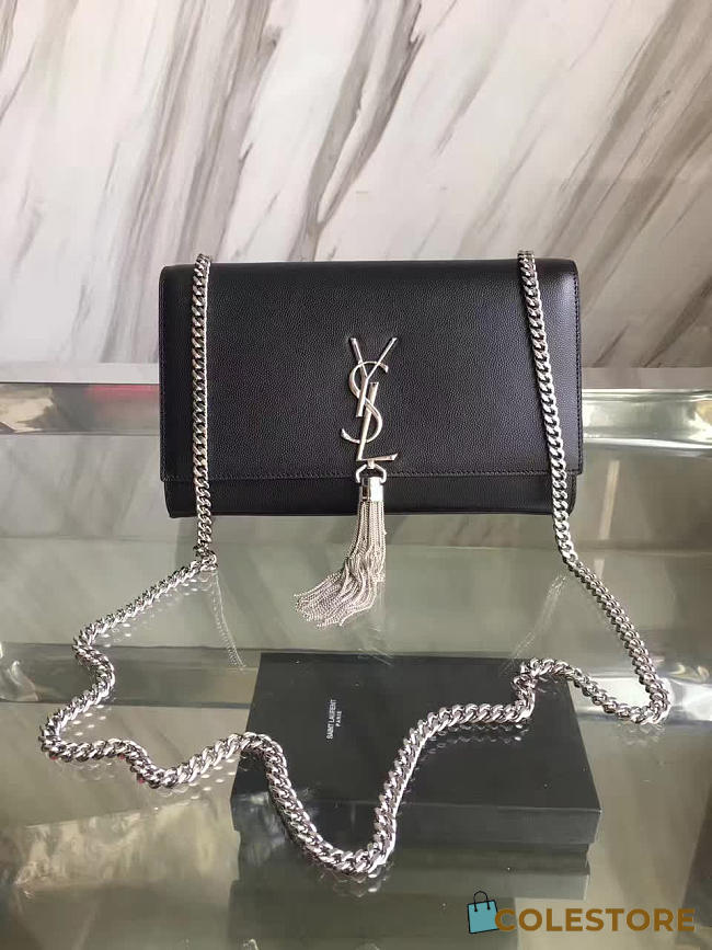 YSL Monogram Kate Bag With Leather Tassel 4997 - 1