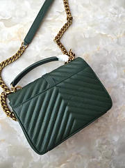 YSL Gold Monogram College Green 5111 - 3