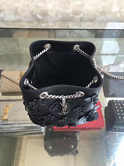 YSL Bucket Bag Black 5147 - 2