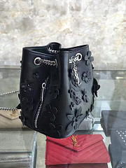 YSL Bucket Bag Black 5147 - 6