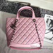 Chanel Caviar Quilted Lambskin Shopping Tote Bag Pink A260301 VS02905 - 4
