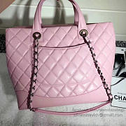 Chanel Caviar Quilted Lambskin Shopping Tote Bag Pink A260301 VS02905 - 6