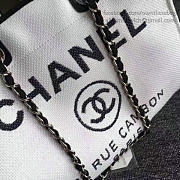 Chanel Shopping Bag White A68046 VS08728 - 6