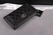 Chanel Wallet Black A68722  - 6