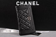 Chanel Wallet Black A68722  - 3