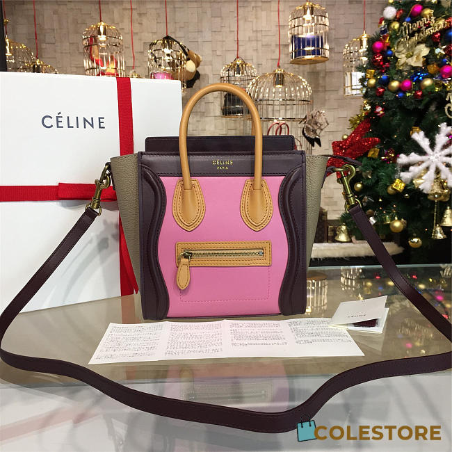 CohotBag celine leather nano luggage z974 - 1