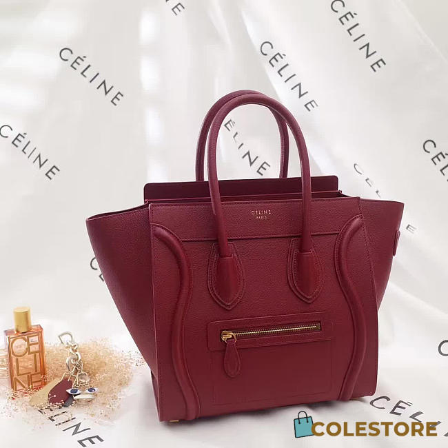CohotBag celine leather micro luggage z1045 - 1