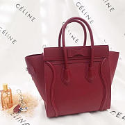 CohotBag celine leather micro luggage z1045 - 5