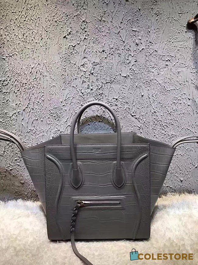 Celine Leather Luggage Phantom Z1102 - 1
