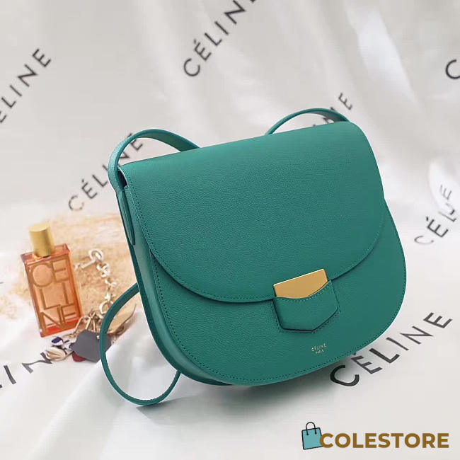 Celine Leather Compact Trotteu Z1118 - 1