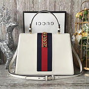 gucci sylvie leather maxi top handle bag CohotBag 2137 - 3