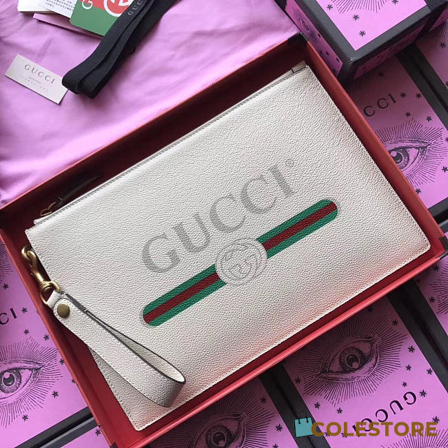 gucci gg leather clutch bag CohotBag z09 - 1