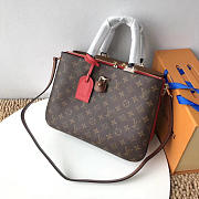 CohotBag lv saintonge millefeuille camera shoulder bag red m44254 - 6
