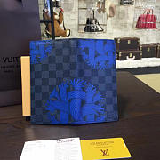 Louis Vuitton Zippy Blue 3151 - 6