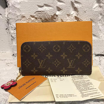 Louis Vuitton Clemence Wallet Hot Hot Pink