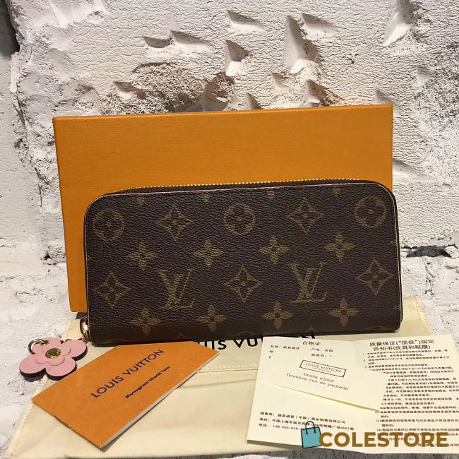 Louis Vuitton Clmence Wallet 3184 - 1