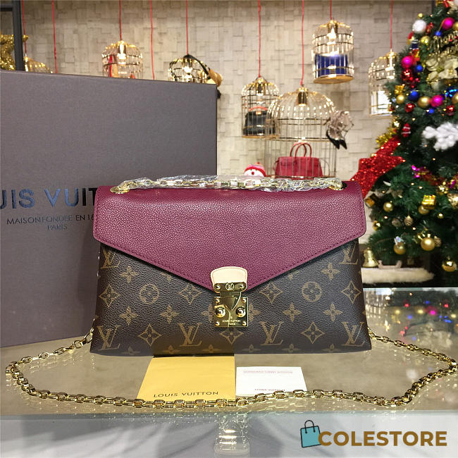 Louis Vuitton Monogram Pallas Chain Aurore - 1