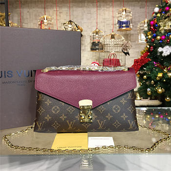 Louis Vuitton Monogram Pallas Chain Aurore