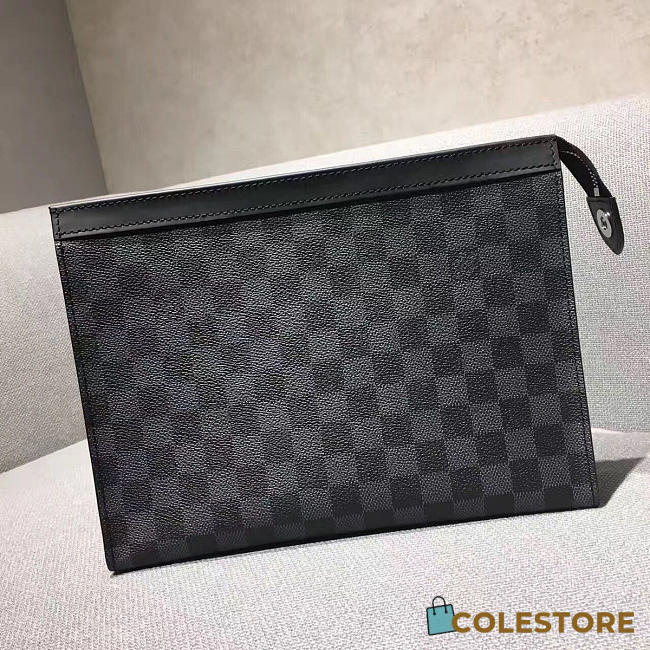  louis vuitton pochette CohotBag  voyage mm damier graphite canvas - 1