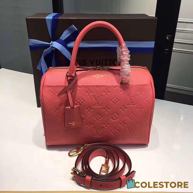 Louis Vuitton Speedy 25 Incarnadine Pink 3811 - 1