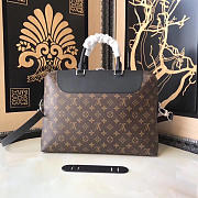 Louis Vuitton Porte Documents Jour Monogram Macassar Canvas 3830 - 5